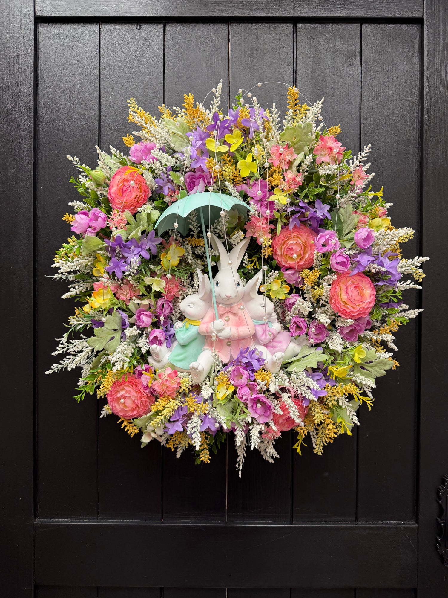 Spring Bunny Wreath