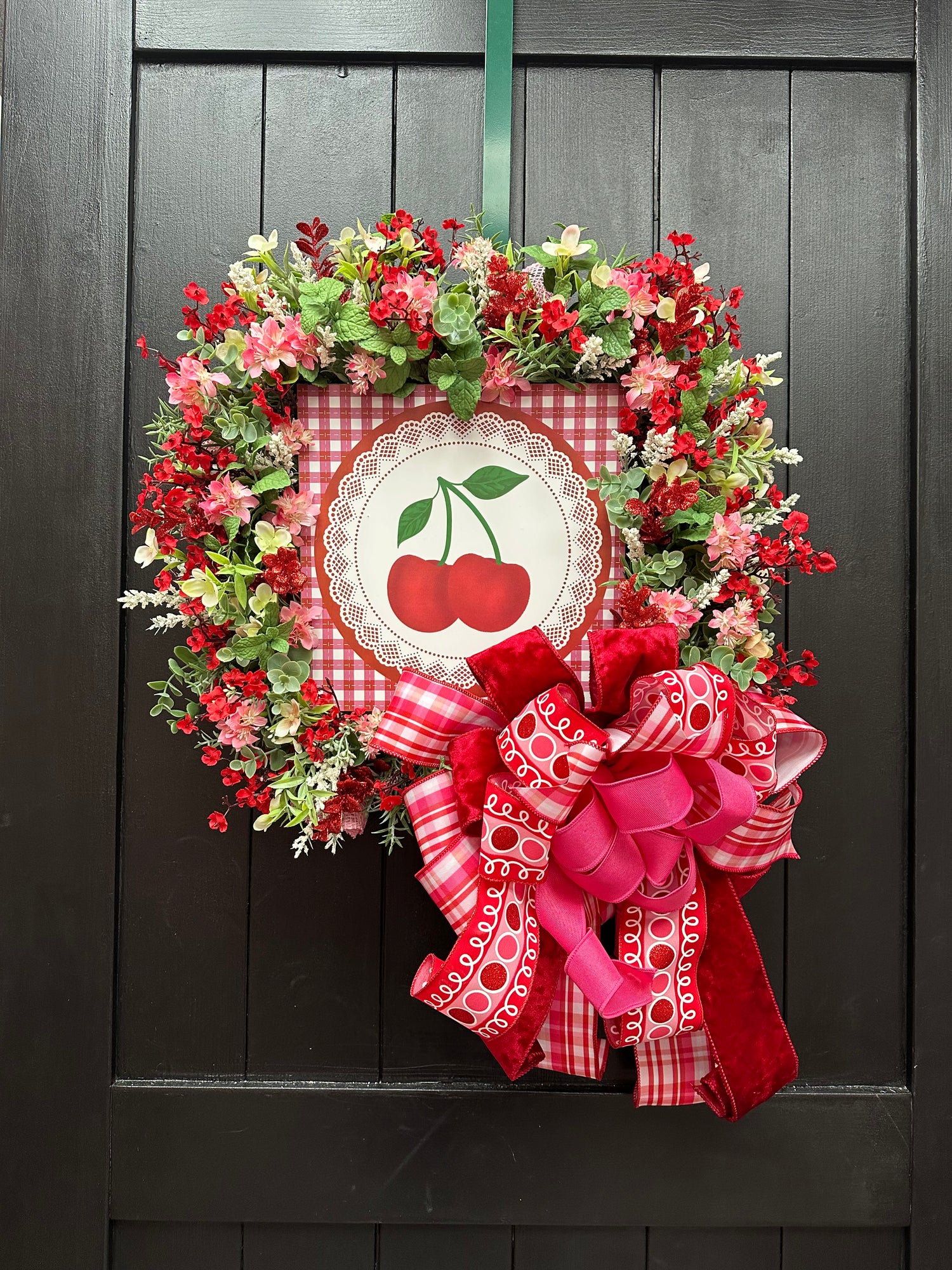 Cherry Wreath