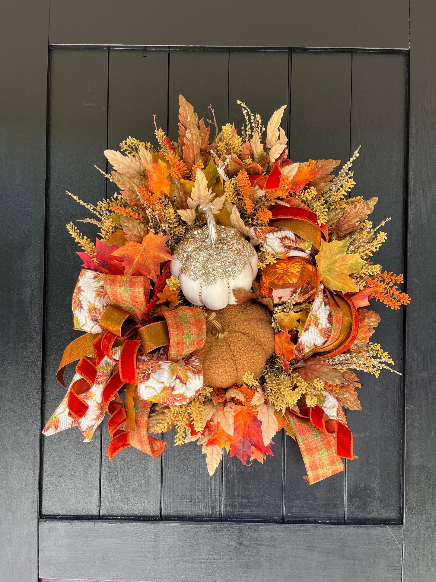 Deluxe fall wreath