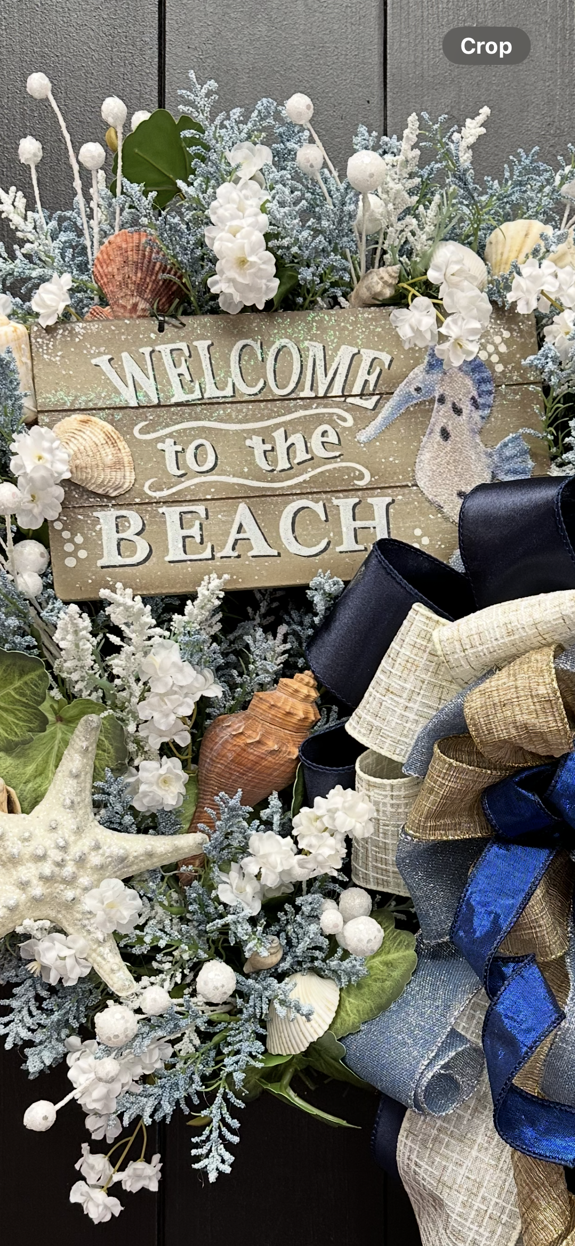 Welcome to the Beach Wreath