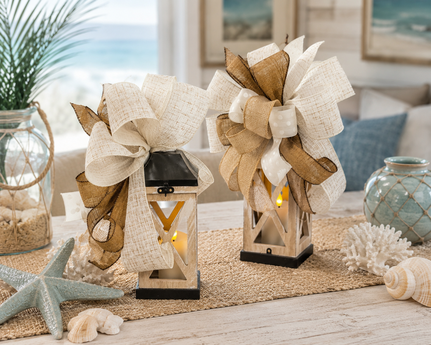Coastal Cottage Lantern
