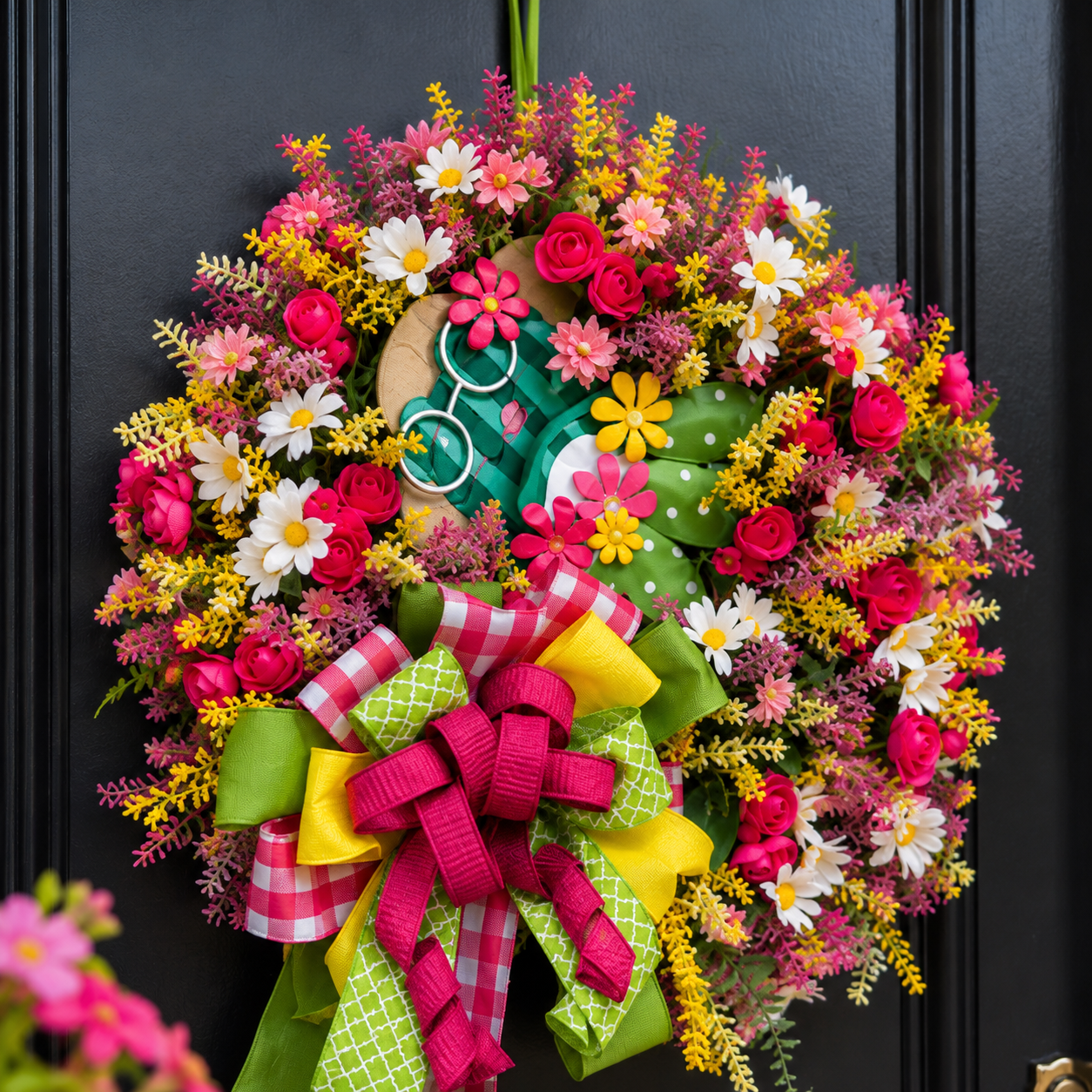 Summer Frog Wreath