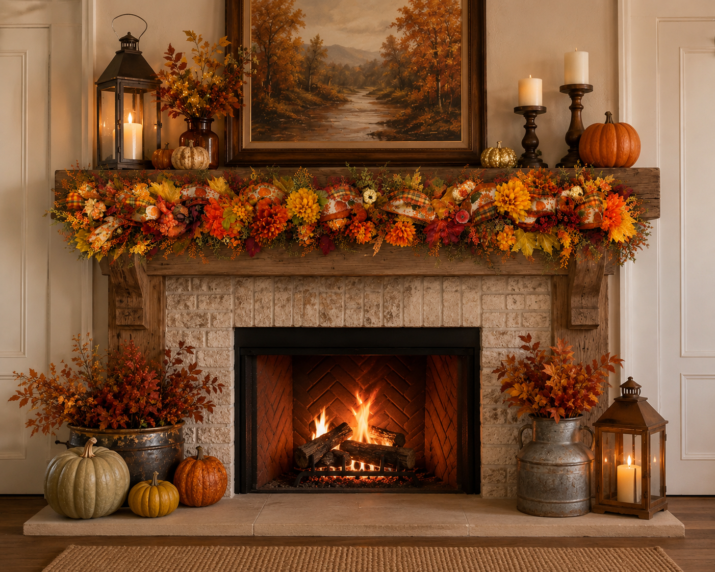 Autumn Luxe Harvest Garland • Large