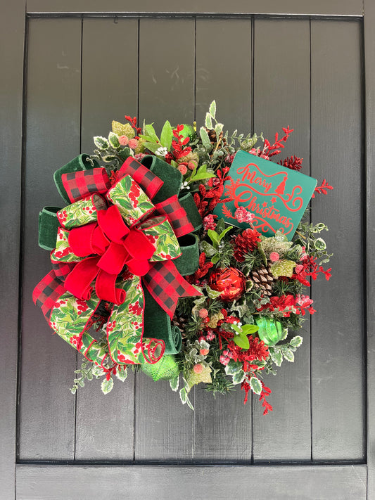 Merry Christmas Wreath.