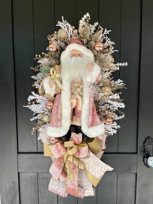 Pink Santa Claus.