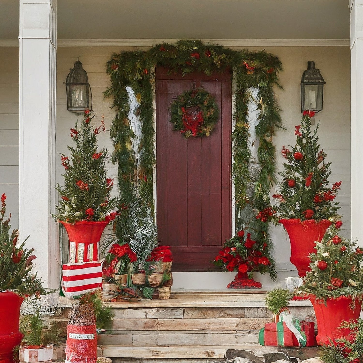 Winter & Christmas, Holiday Wreaths & Decor