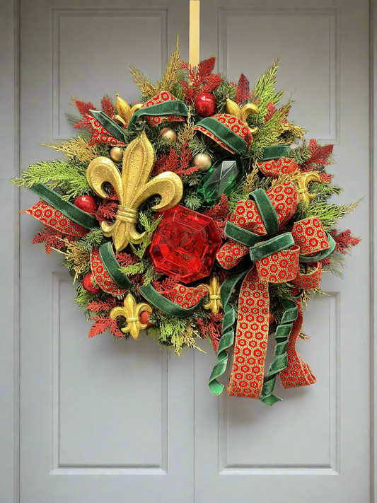 Fleur-de-lis Wreath