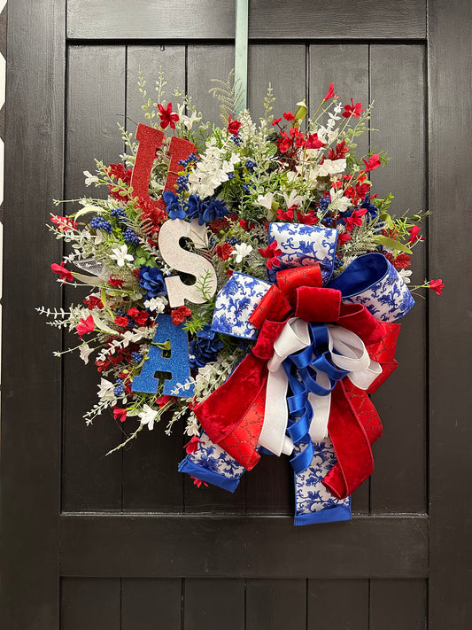 USA Wreath