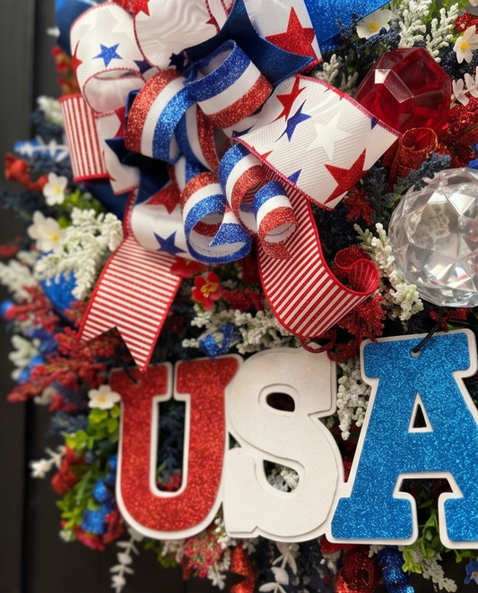 USA Wreath