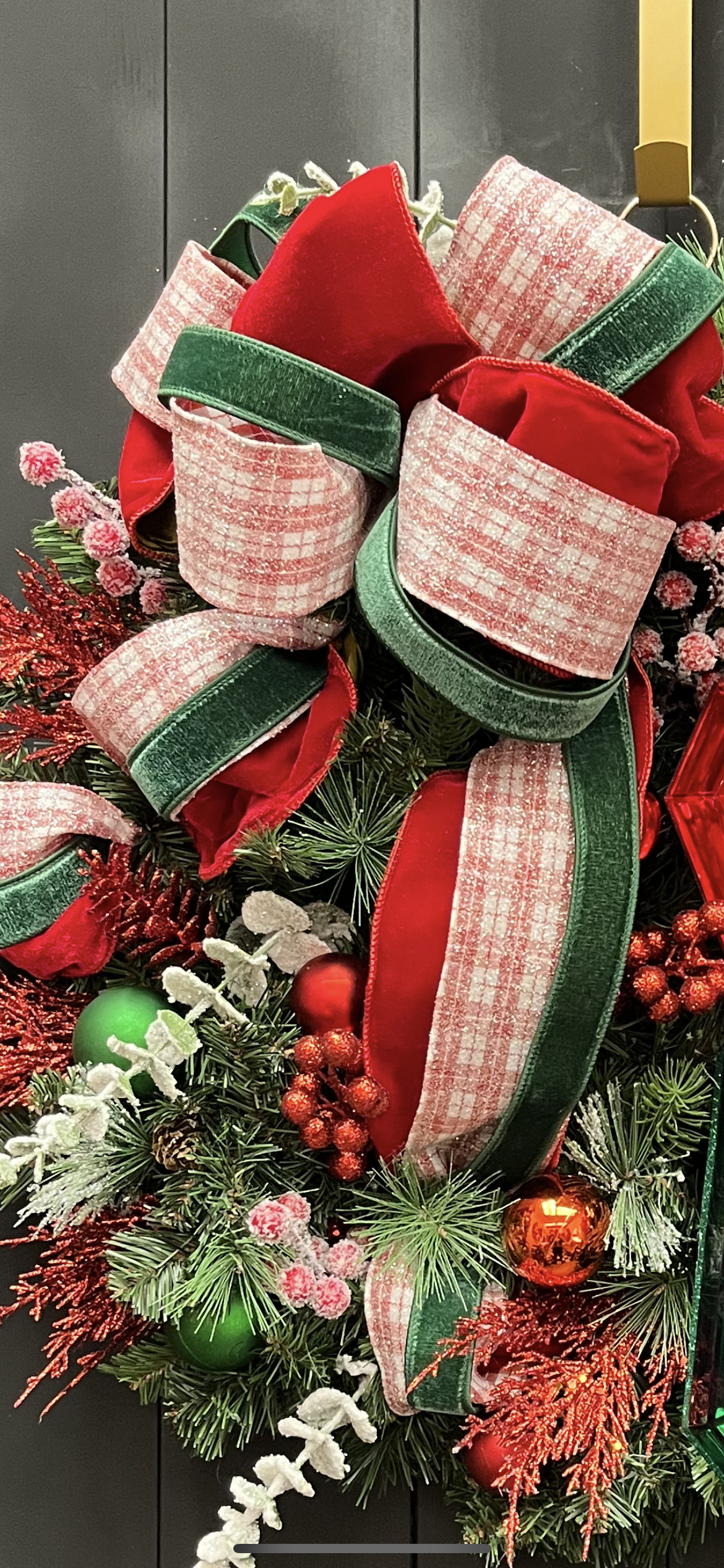 Christmas Jewels Wreath