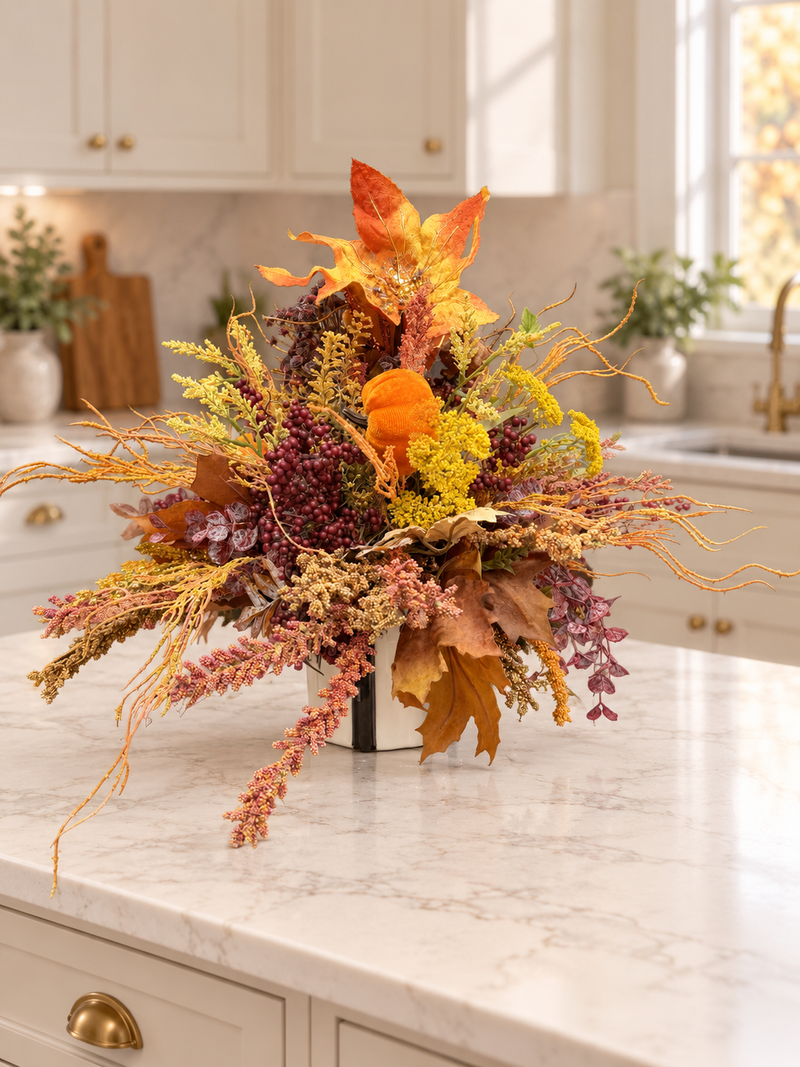 Trick-or-Treat to Thanksgiving Dual-Purpose Décor