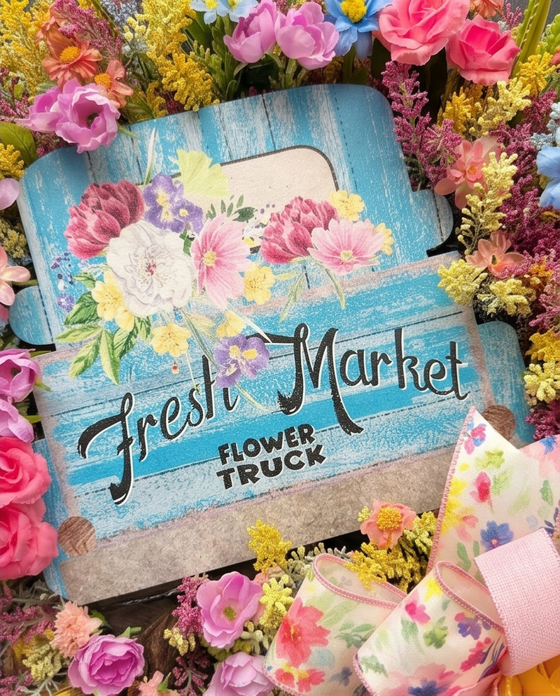 Fresh Market Floral Truck