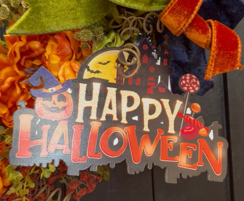 Halloween to Harvest Designer Wreath