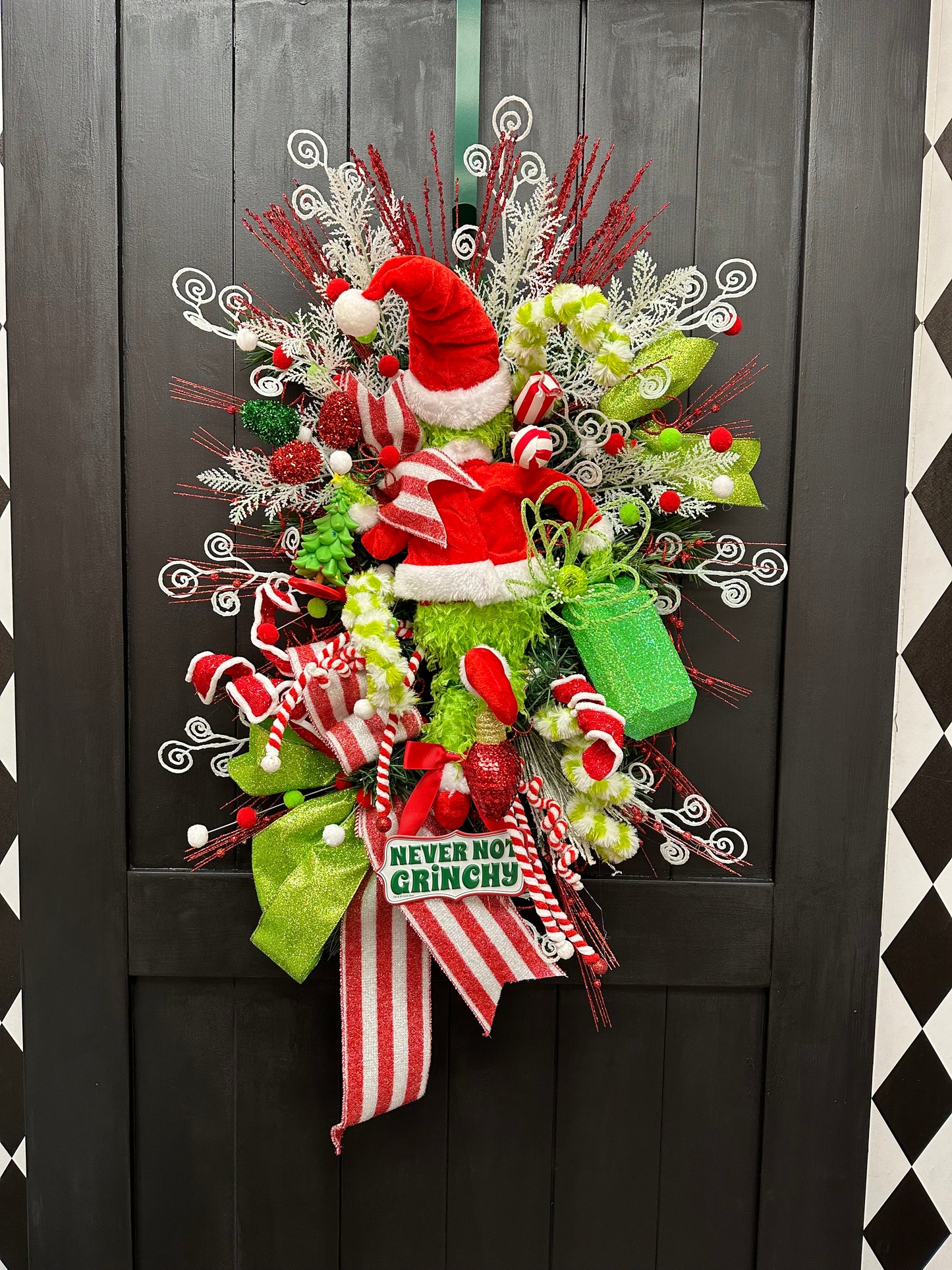 Grinch Wreath