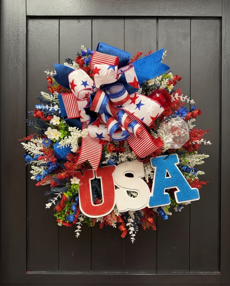 USA Wreath