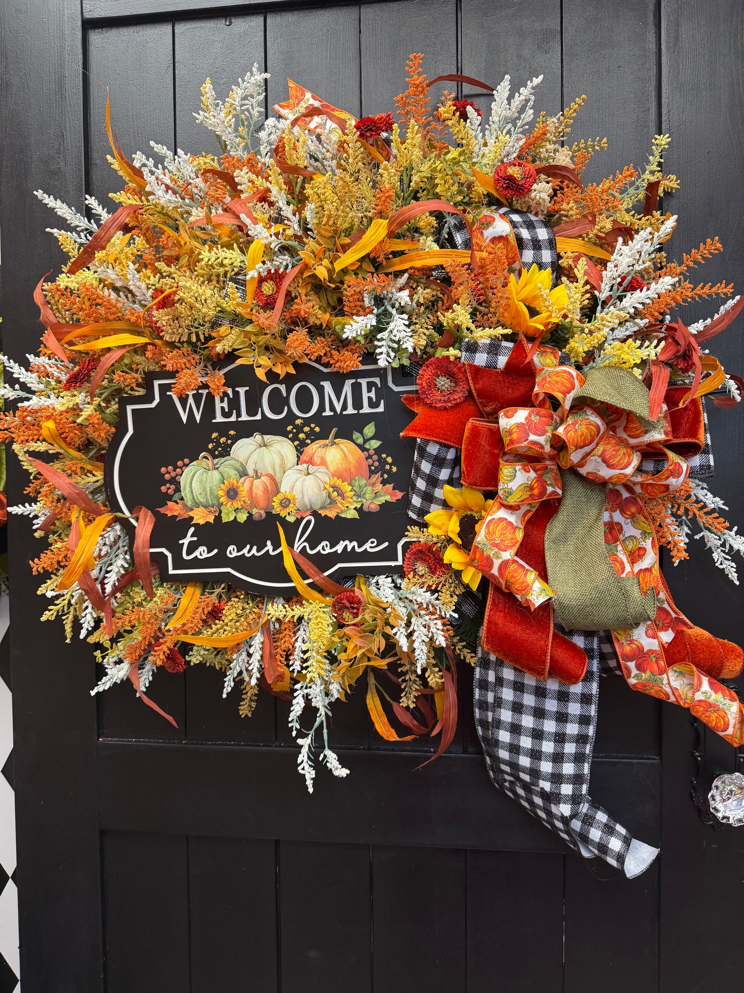 Harvest Welcome Designer Wreath