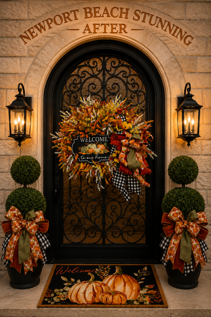 Harvest Welcome Designer Wreath
