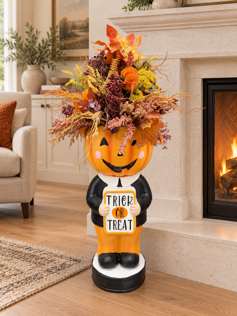 Trick-or-Treat to Thanksgiving Dual-Purpose Décor