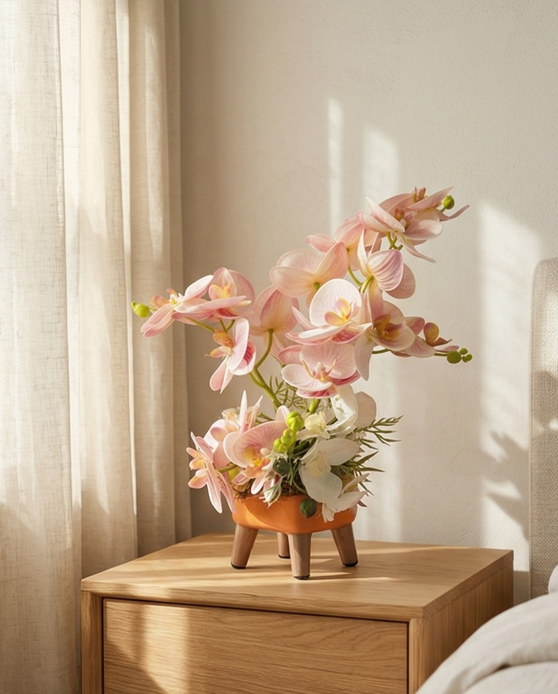 Blush Orchid Luxe Arrangement 🌸✨