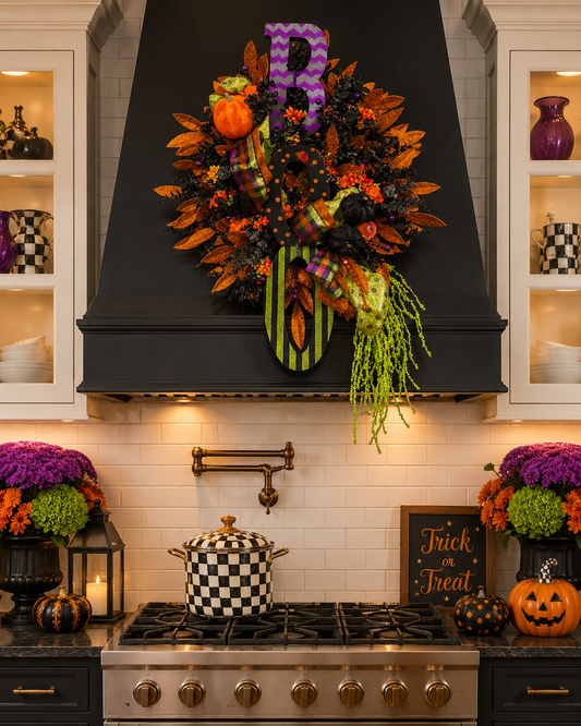 BOO Elegance Wreath