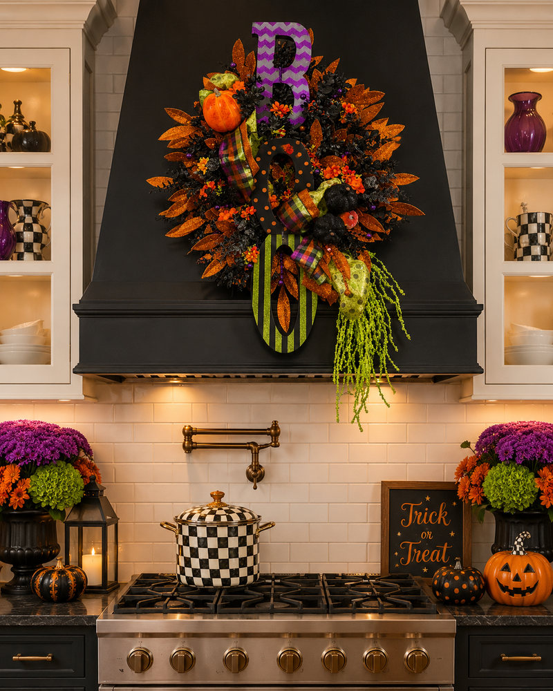 BOO Elegance Wreath