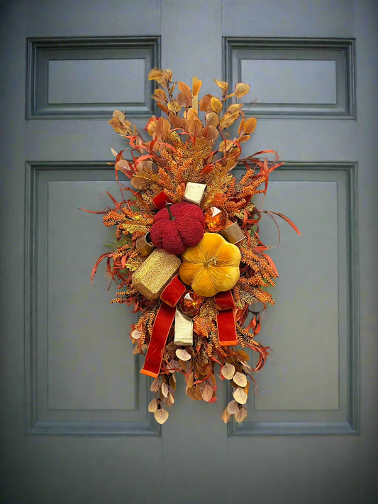 A Perfect Fall Oversized Wreath