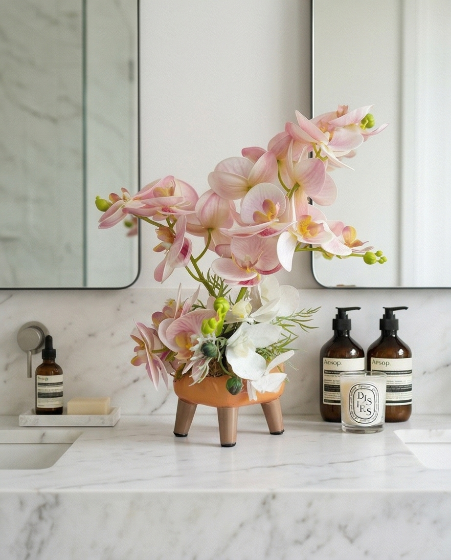 Blush Orchid Luxe Arrangement 🌸✨