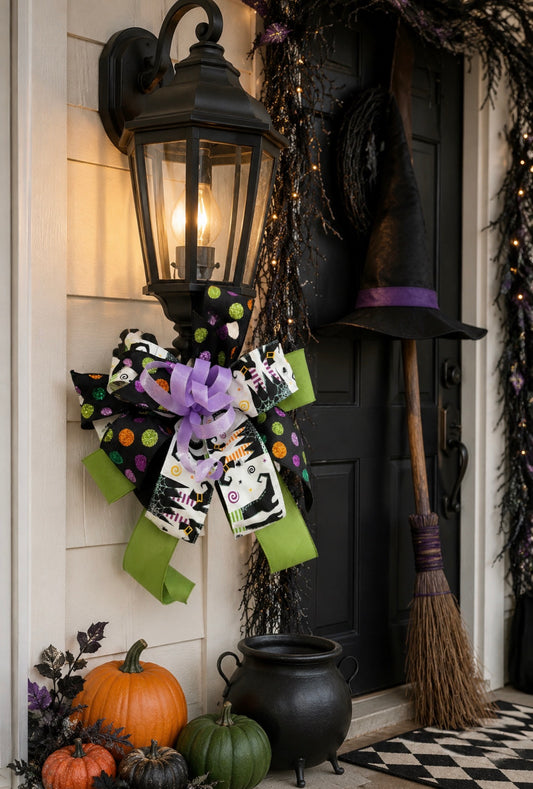 Whimsical Witch Bow