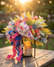 Blushing Garden Arrangement