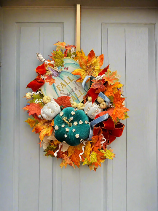 Fall Sweet Fall Wreath - Oversized