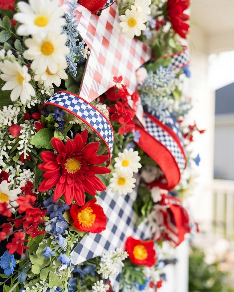 Stars, Stripes & Summer Skies Wreath 🇺🇸