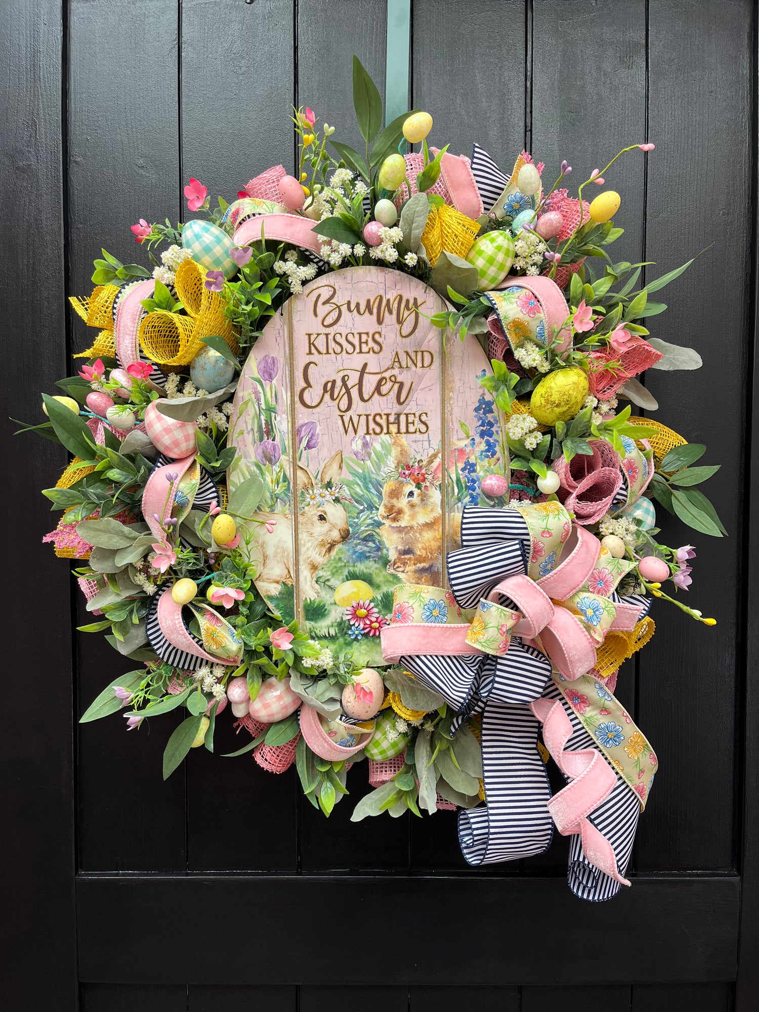 Easter Wishes Wreath