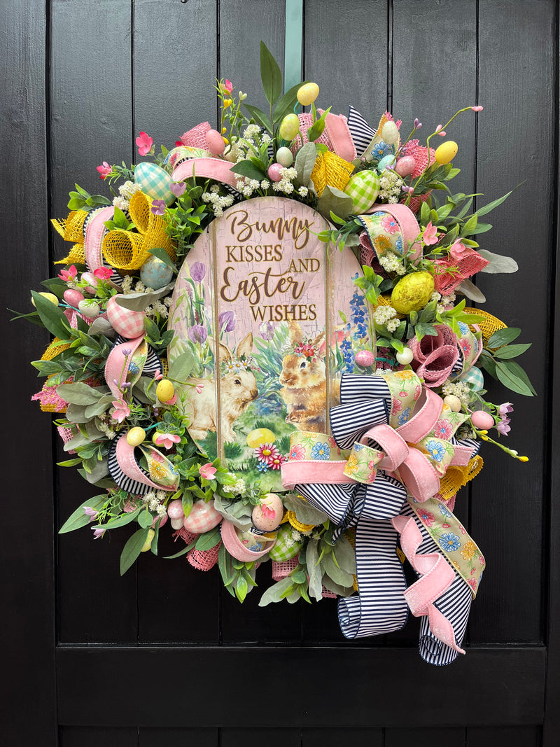 Easter Wishes Wreath