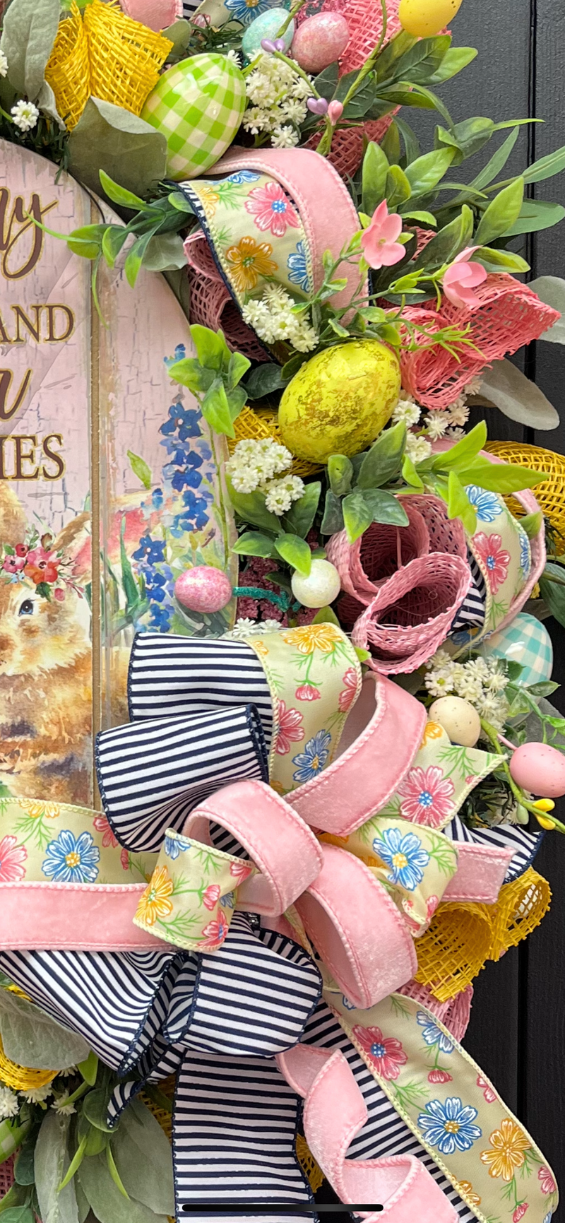 Easter Wishes Wreath