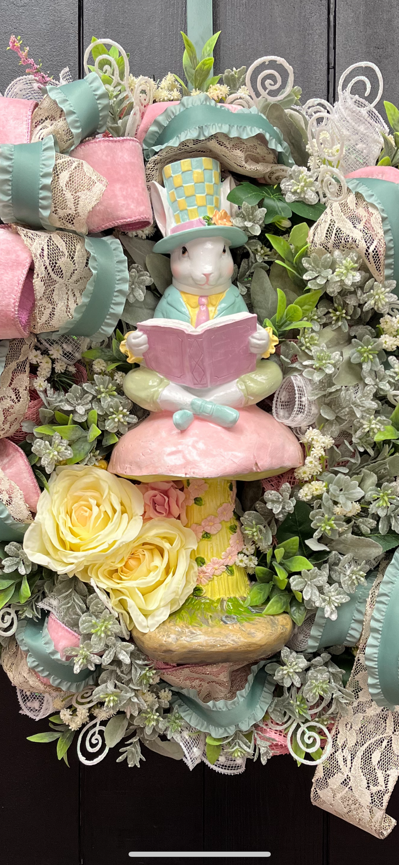 Alice in Wonderland  Wreath