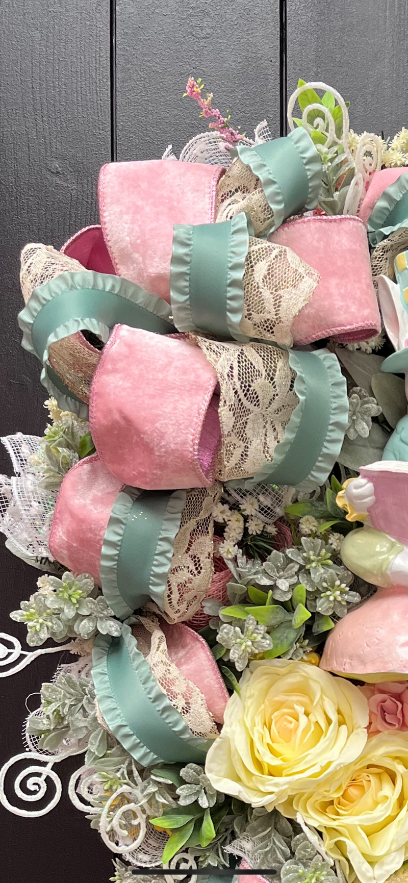 Alice in Wonderland  Wreath