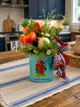 Italian Market Centerpiece - Bianca Dinapoli Chrushed Tomatoes Vase