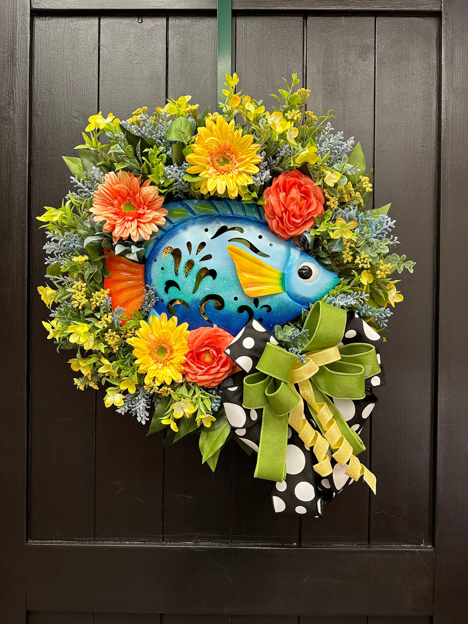 Fish Wreath for Front Door