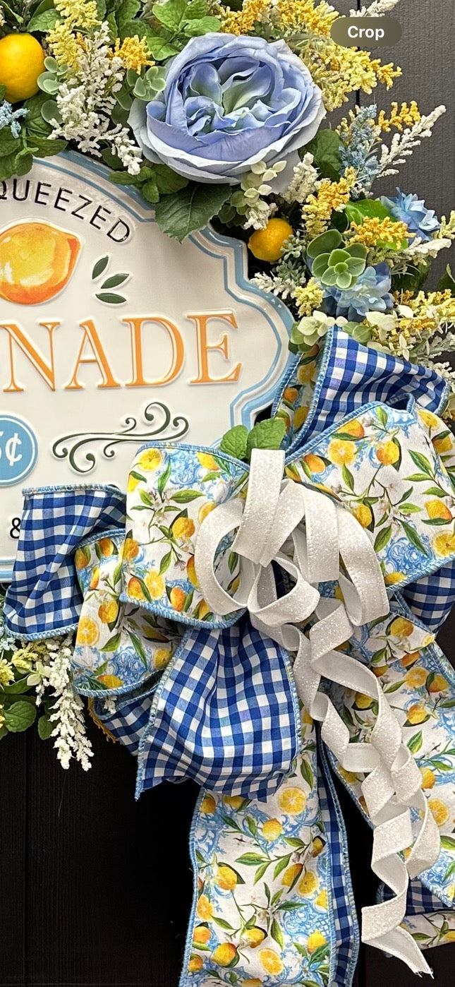 Lemonade Wreath
