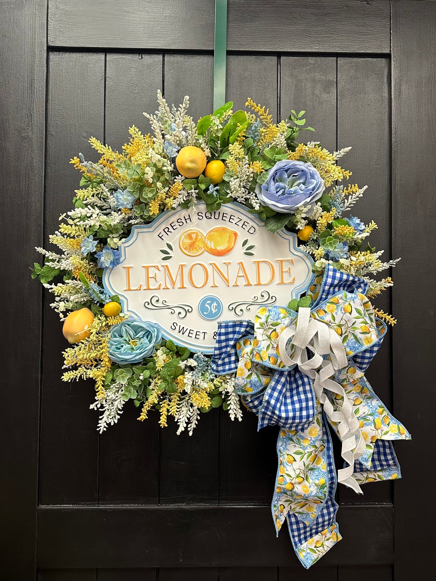 Lemonade Wreath