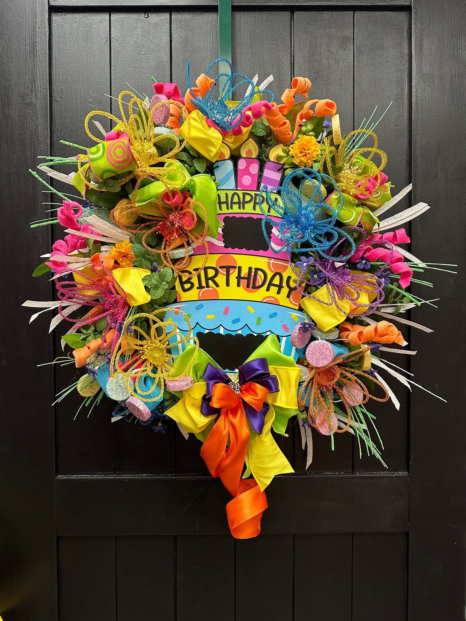 Happy Birthday Wreath