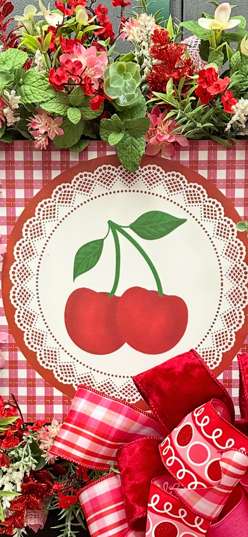 Cherry Wreath