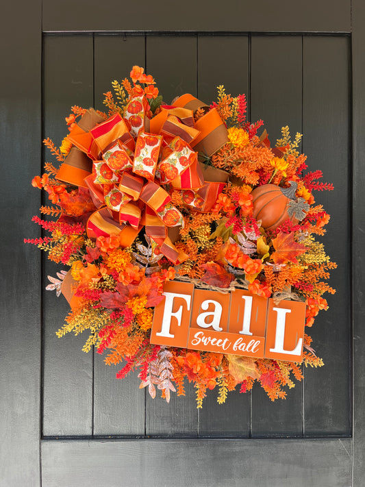 Fall Sweet Fall Wreath