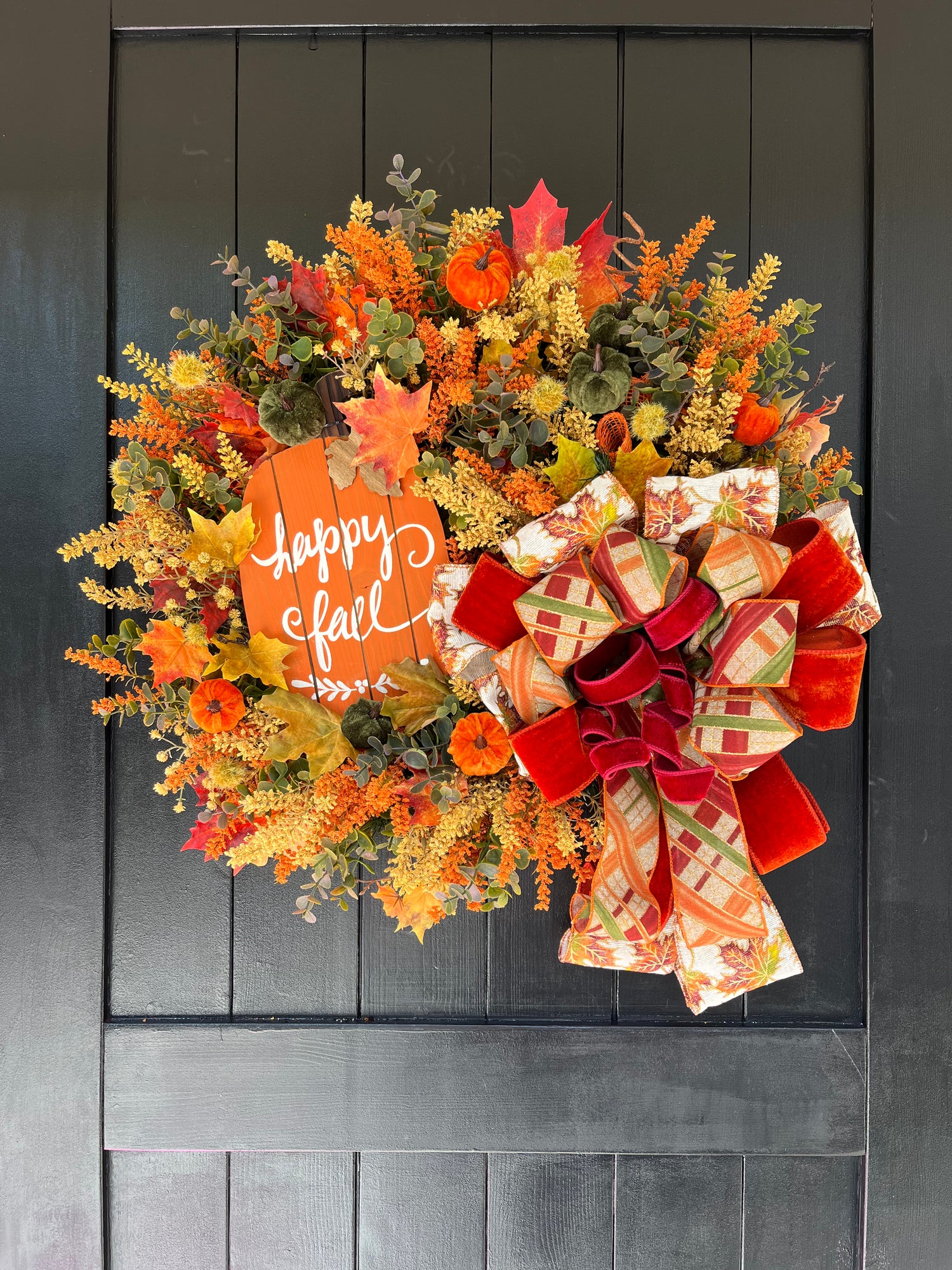 Happy Fall Wreath.