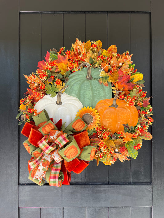Deluxe Fall Wreath