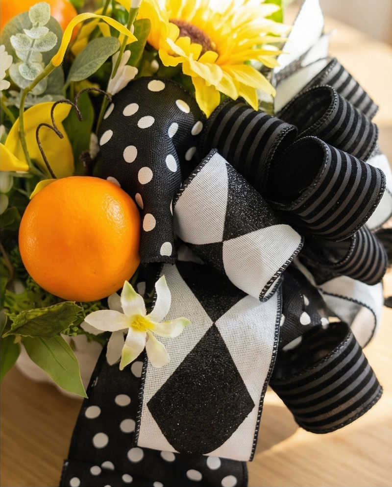 Citrus Blossom Garden Arrangement