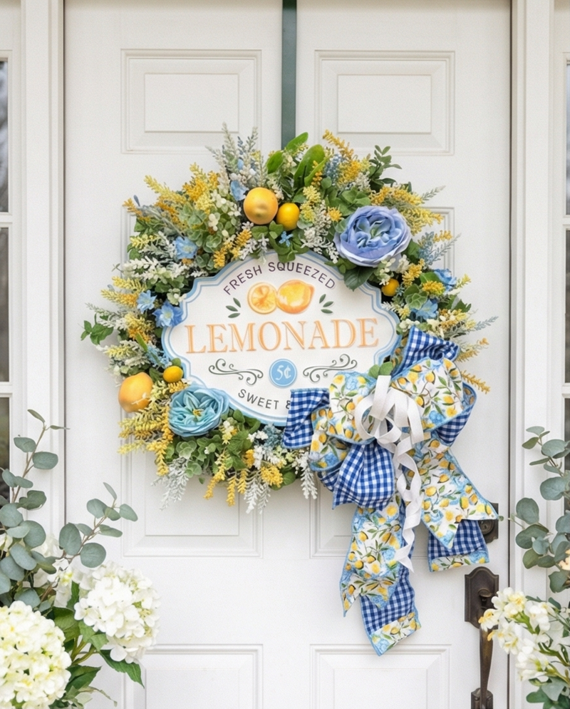 Lemonade Wreath