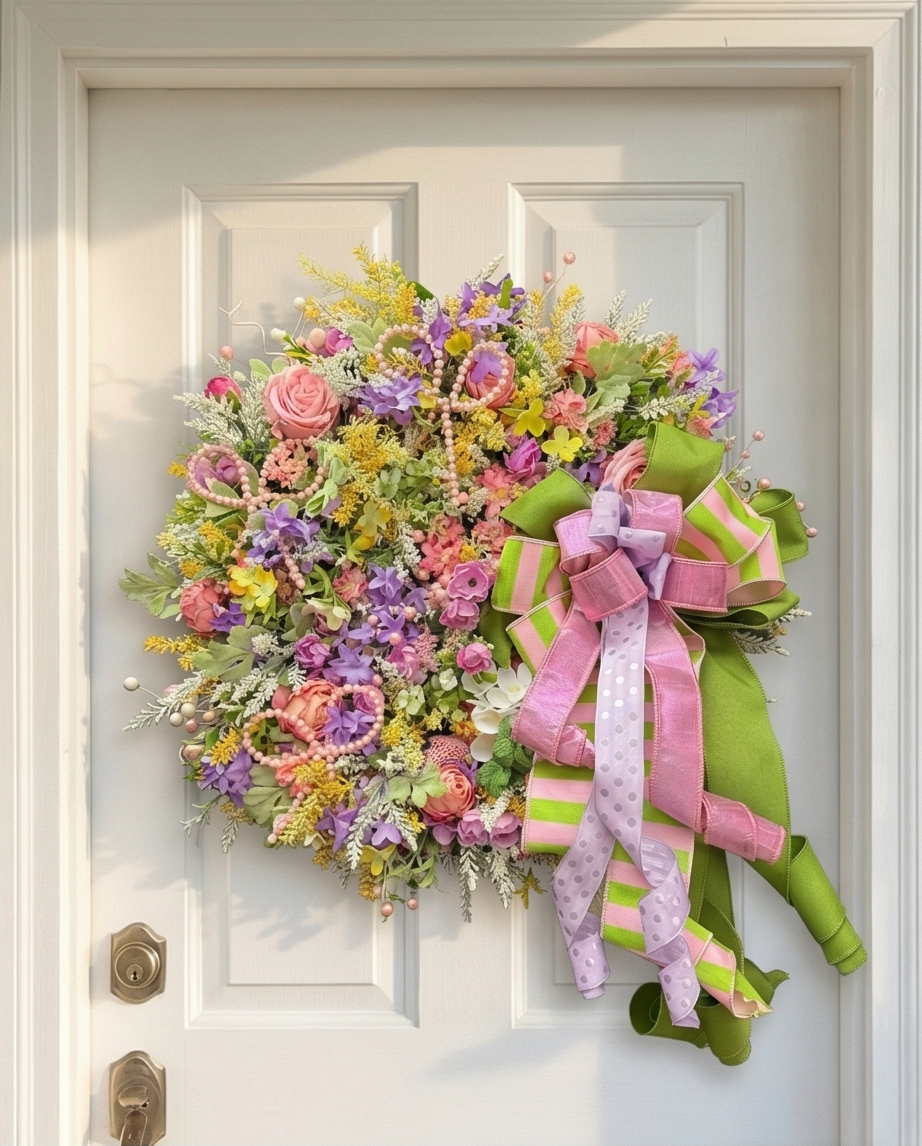 Garden Luxe Floral Wreath