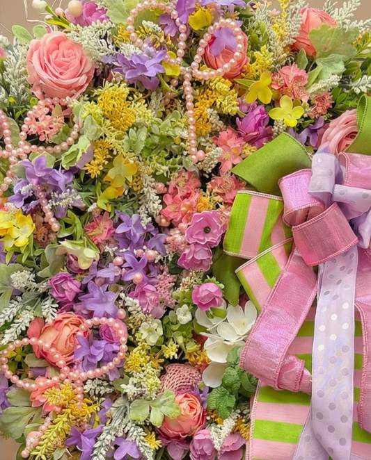 Garden Luxe Floral Wreath