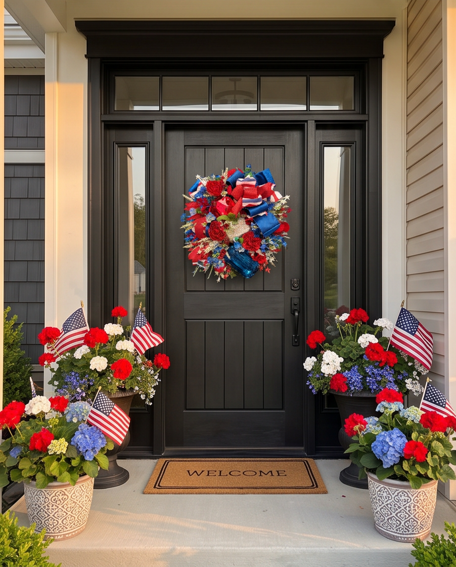 Stars, Stripes & Sparkle Wreath